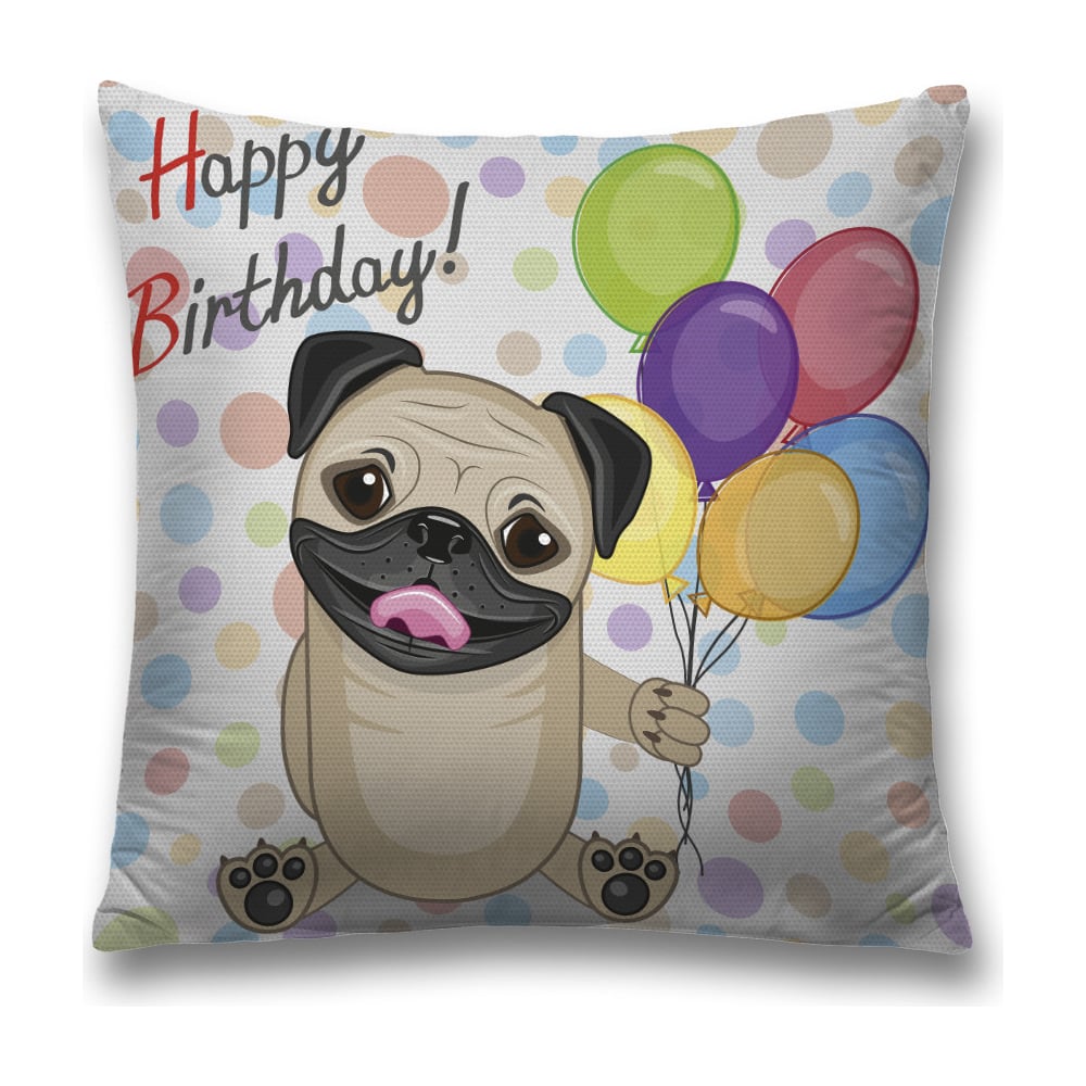 Изображение товара Декоративная наволочка JoyArty 45х45 см с молнией яркие цвета