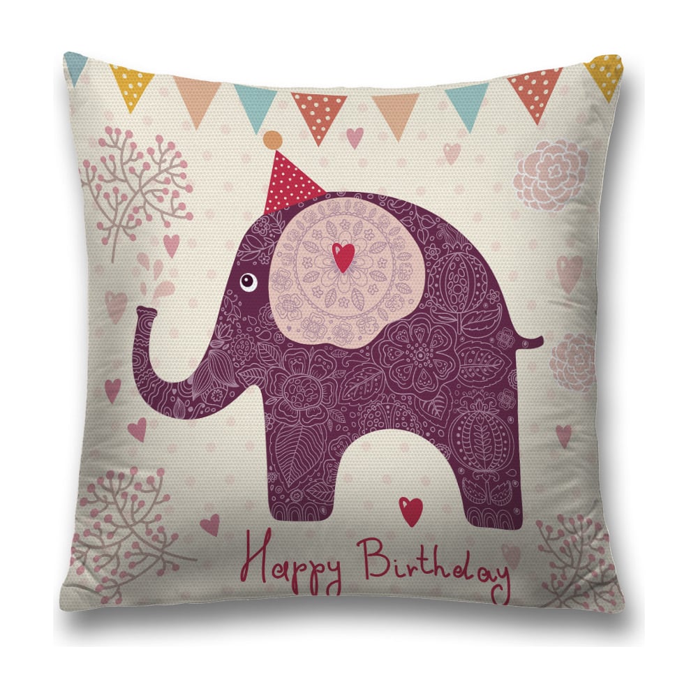 Изображение товара Декоративная наволочка JoyArty sl_34434 разноцветная 45х45 см