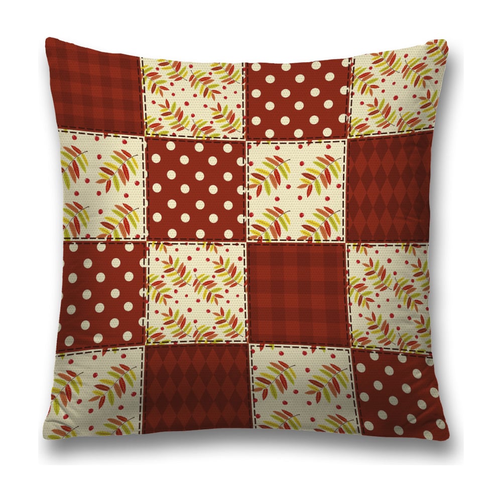 Изображение товара Декоративная наволочка JoyArty sl_35736, 45х45 см, красный, желтый, бордовый