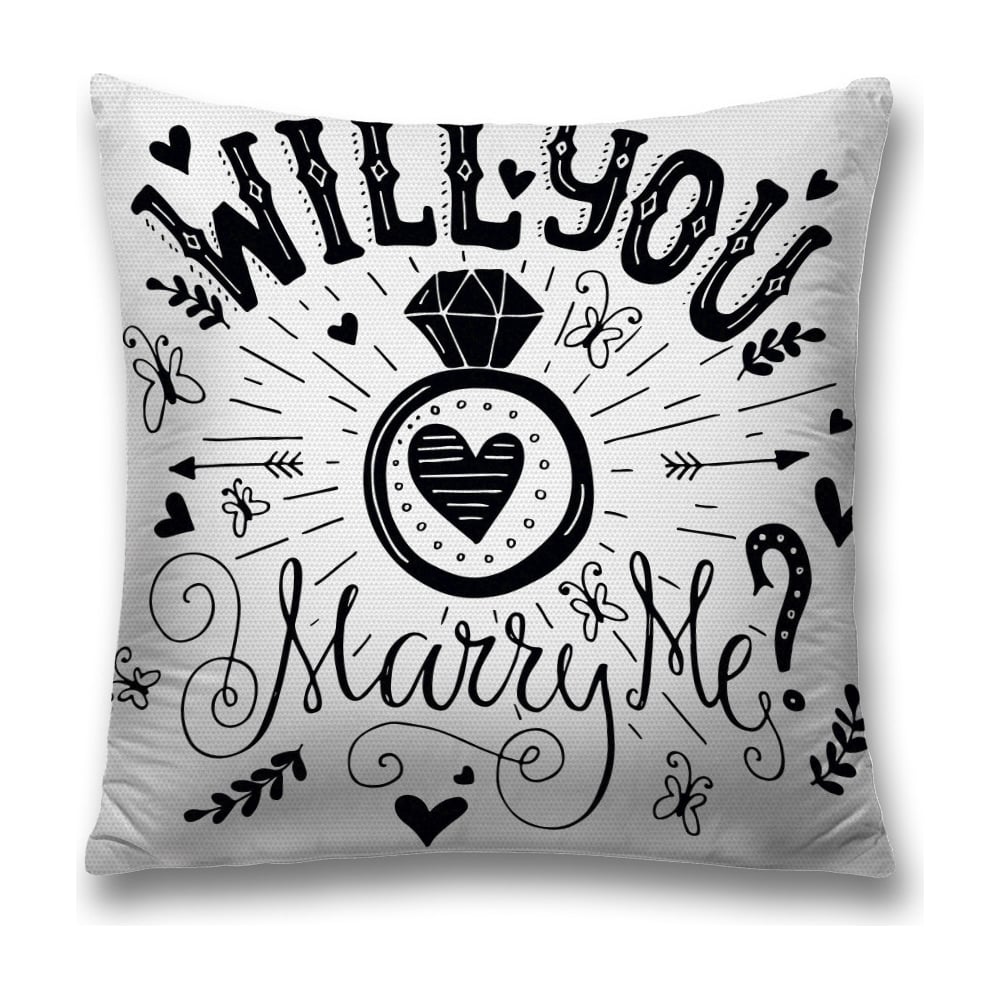 Изображение товара Декоративная наволочка JoyArty sl_34543 серый, черный, белый 45х45 см