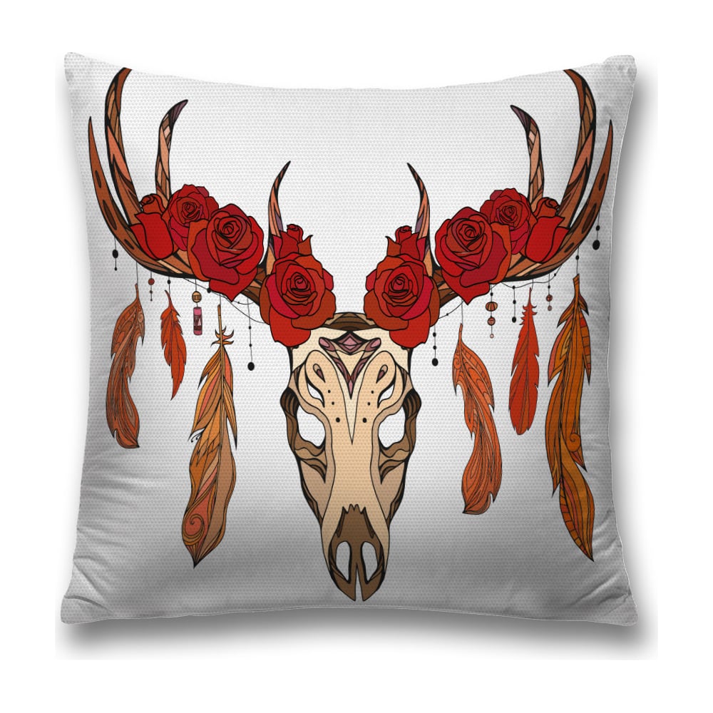 Изображение товара Декоративная наволочка JoyArty 45х45 разноцветная поліэстер с молнией