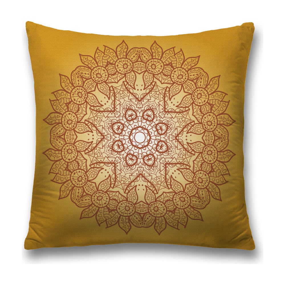 Изображение товара Декоративная наволочка JoyArty 45x45 см яркие цвета полиэстер молния