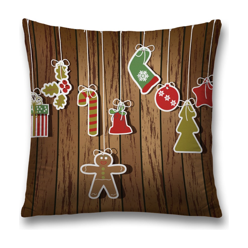 Изображение товара Декоративная наволочка JoyArty 45х45 разноцветный полиэстер