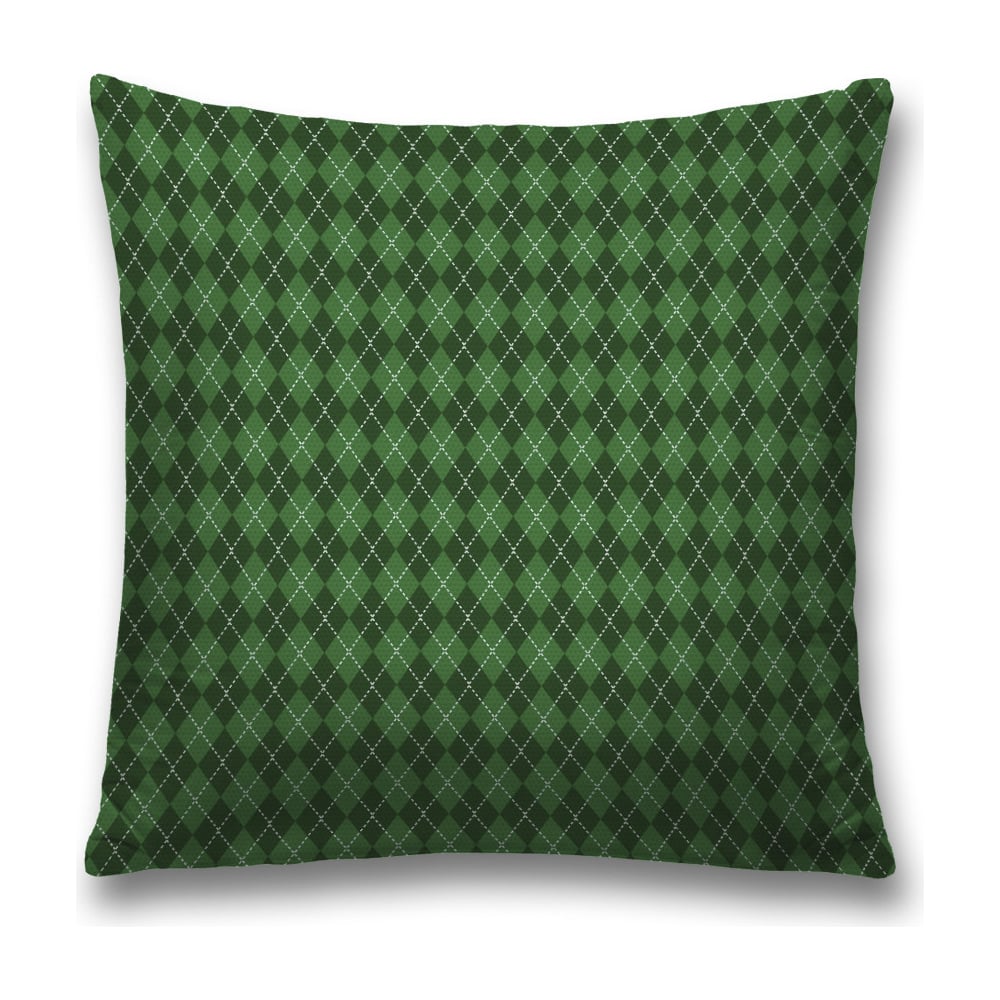 Изображение товара Декоративная наволочка JoyArty sl_35549 темно-зеленая 45x45 см