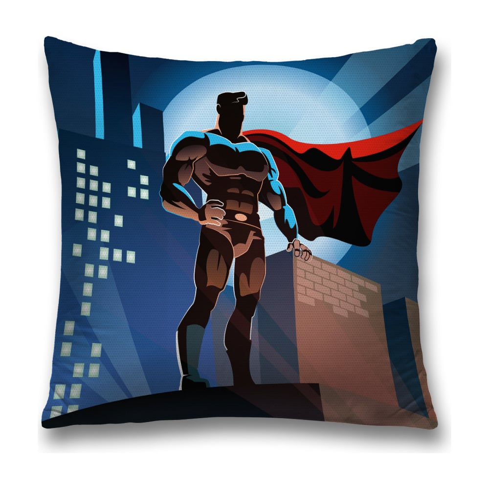 Изображение товара Декоративная наволочка JoyArty 45х45 разноцветный полиэстер с молнией