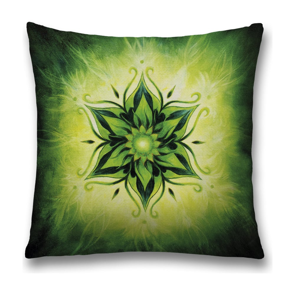 Изображение товара Декоративная наволочка JoyArty 45x45 см разноцветная из полиэстера с молнией