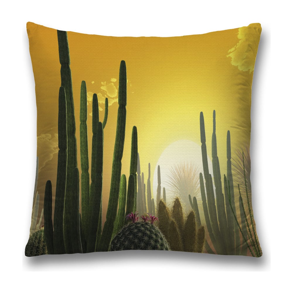 Изображение товара Декоративная наволочка JoyArty sl_36152 желтого цвета 45х45 см