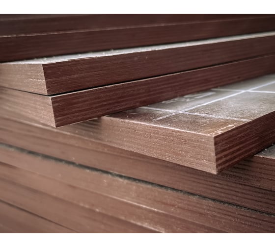 Изображение товара Ламинированная фанера Промышленник TEAM GRID (1220x2440x18 мм; береза; упаковка 5 листов) ФЛТГ185