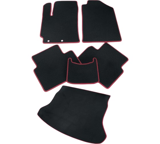 Изображение товара Коврики Vicecar ЕВА в салон и багажник для Volvo XC70 2007-2016 SB47005R_борд