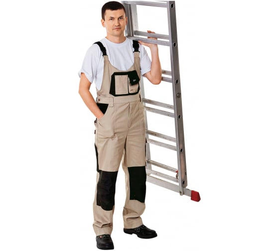 Изображение товара Полукомбинезон СПЕЦ АВАНГАРД бежевый/черный, р. 60-62/170-176 31031265-6062/3