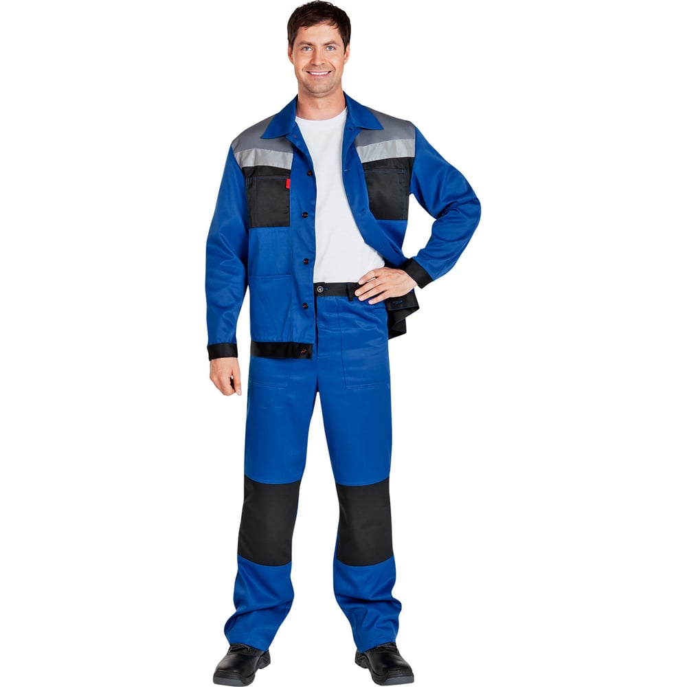 Изображение товара Костюм СПЕЦ СЕКТОР васильковый/черный/серый, р. 56-58/170-176 31015847-5658/3