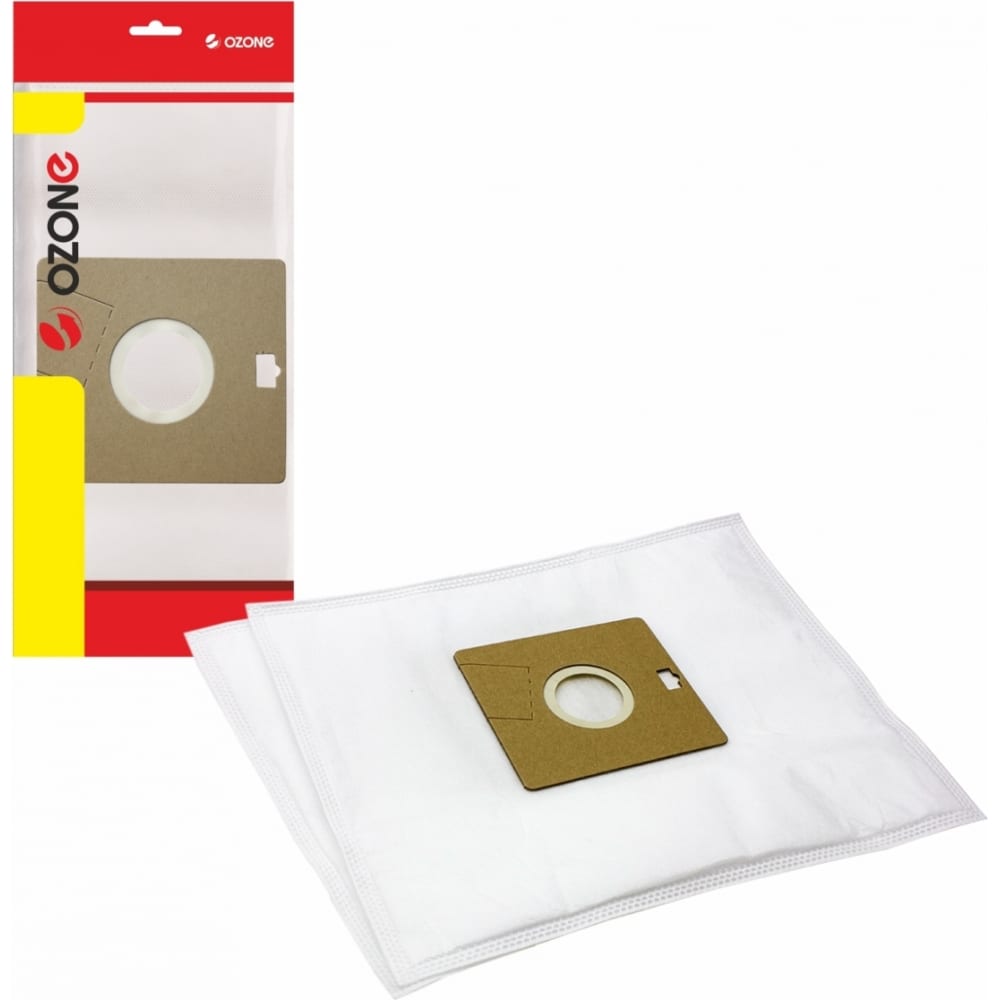 Синтетические мешки-пылесборники для пылесоса OZONE синтетические многослойные мешки пылесборники для пылесоса zelmer ozone