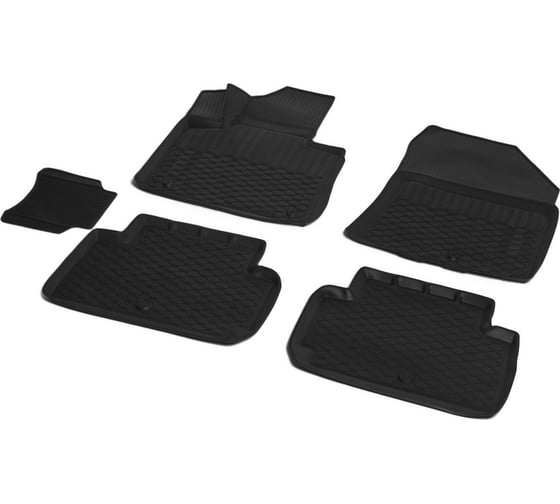 Изображение товара Коврики в салон Rival для Hyundai Santa Fe Хендай Санта Фе IV рестайлинг 5 мест 2021-н.в. 12306010