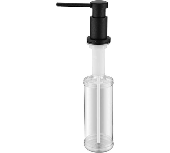 Изображение товара Дозатор для жидкого мыла Paulmark BREVIT, черный, D005-BLM