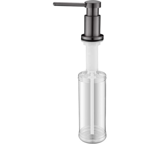 Изображение товара Дозатор для жидкого мыла Paulmark BREVIT вороненая сталь D005-GM