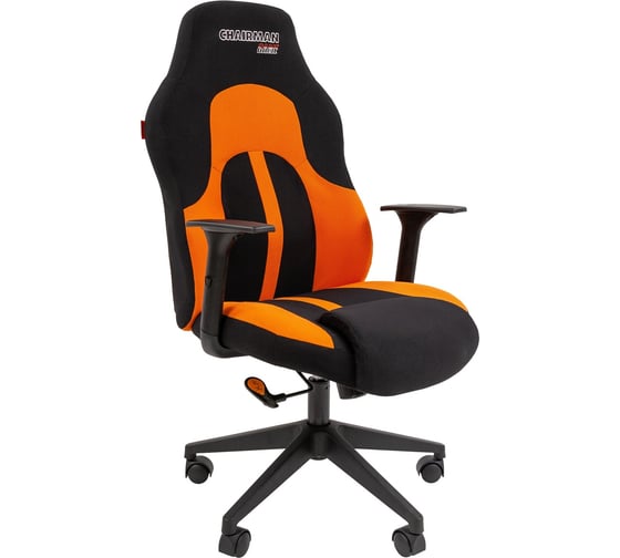 Изображение товара Игровое кресло CHAIRMAN Game 11 ткань черный, оранжевый 00-07096073