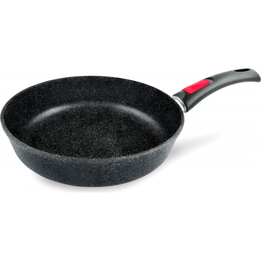 Литая сковорода Нева металл посуда сковорода нева черный гранит 18128 28 см алюминий