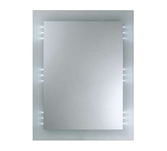 Изображение товара Зеркало MAUNFELD Lustro с внутренней подсветкой, голубой, 60x77 Victor II NB