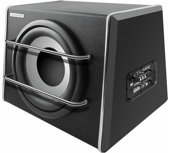 Изображение товара Автомобильный сабвуфер DIGMA 300 Вт, активный, 30см/12" 480614