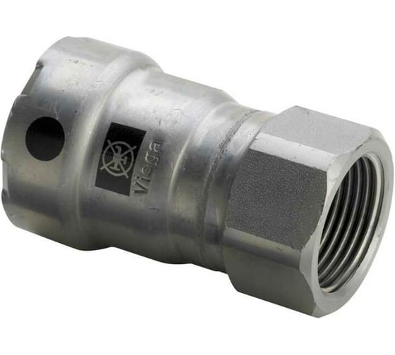 Изображение товара Соединительный элемент VIEGA Megapress с SC-Contur резьбовой, DN15 Rp1/2" 695330