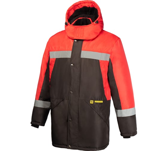 Изображение товара Утепленная куртка СОЮЗСПЕЦОДЕЖДА Марс черная/красная, р. 44-46, рост 170-176 2000000136943