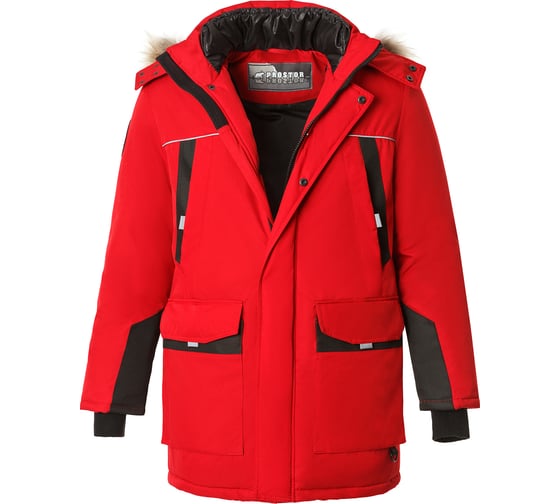 Изображение товара Утепленная куртка СОЮЗСПЕЦОДЕЖДА ПРОСТОР Берген, красная, р. 52-54, рост 170-176 2000000171432
