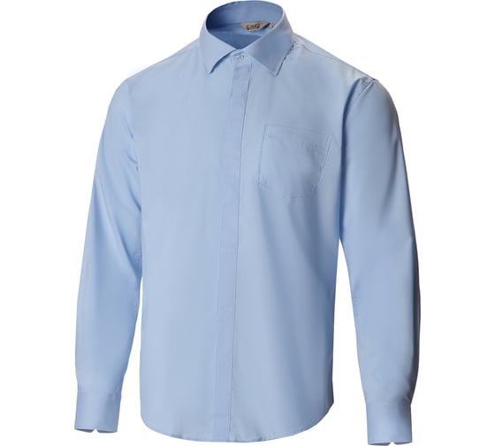Изображение товара Мужская рубашка СОЮЗСПЕЦОДЕЖДА El-Risto sky blue голубая, р. 43, рост 176-182 2000000050515