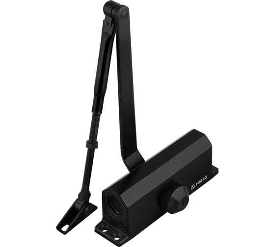 Изображение товара Дверной доводчик Fuaro DC-202 BL до 45 кг, черный 43909