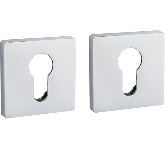 Изображение товара Накладка под цилиндр Fuaro ET SL CP-8 хром 44317