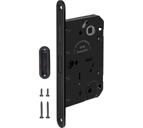 Изображение товара Магнитная защелка WC с ответной планкой Armadillo GRAVITY G01.196.50.96 BL черный 44211