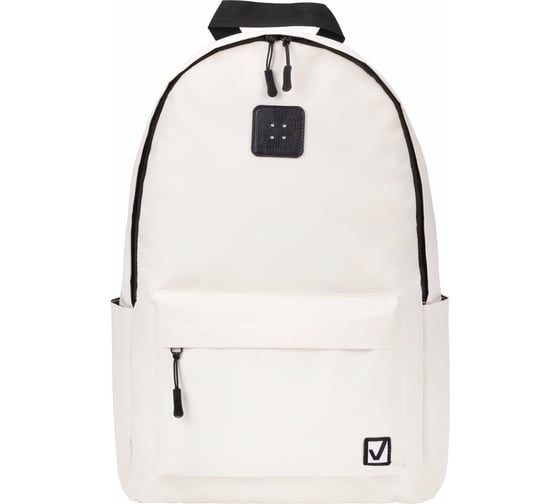 Изображение товара Универсальный рюкзак BRAUBERG POSITIVE Beige 42x28x14 см, потайной карман 270776