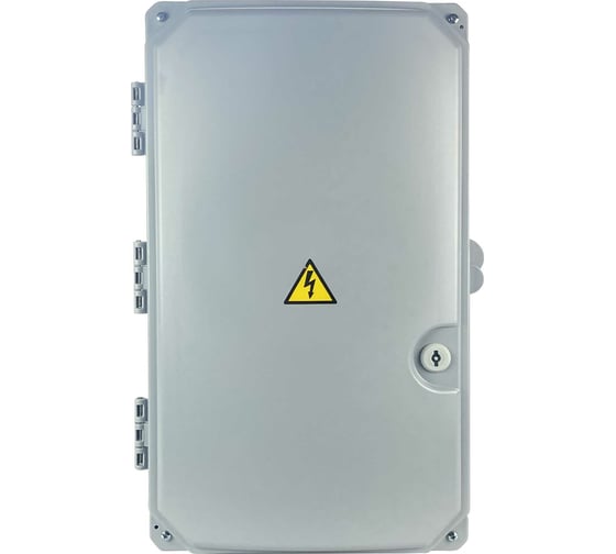 Изображение товара Пластиковый корпус с монтажной панелью KRZMI Solid ЩМПпл-5 глухая дверь 543x311x164 IP55 4651117991437