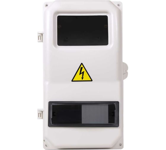 Изображение товара Учетно-распределительный навесной пластиковый корпус KRZMI СК 1/8 дверь IP55 4651117990256