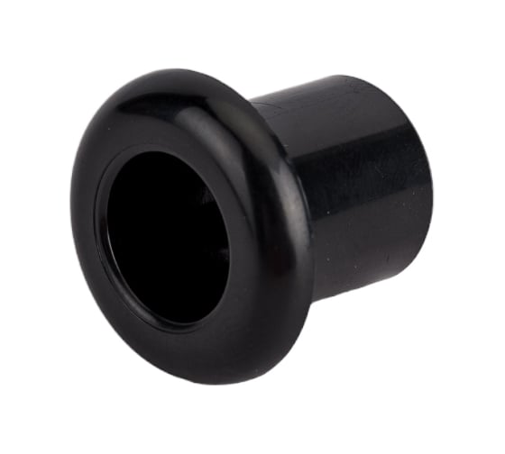 Изображение товара Втулка (проход через стену) Bironi пластик, цвет черный (20 шт/уп) B1-VT-23-20