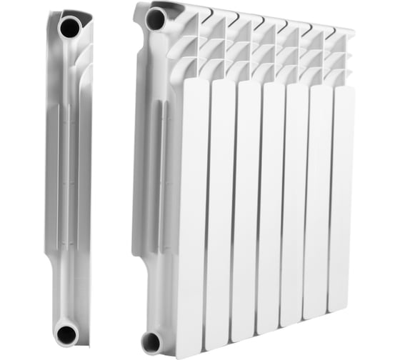 Изображение товара Биметаллический радиатор МЕТАЛЛСЕРВИС THERMA Q2 500/80 7 секций 1223374
