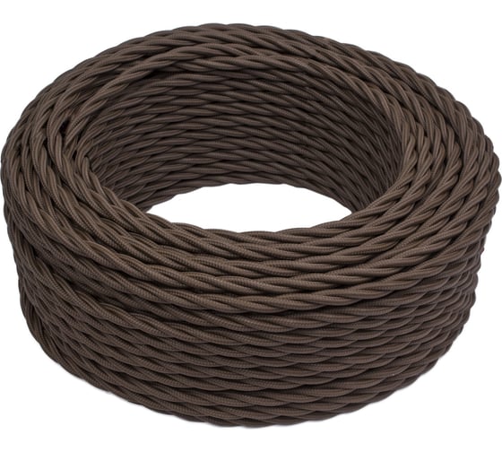Изображение товара Провод Bironi 2x2,5 Коричневый (матовый) 50м B1-425-72-50