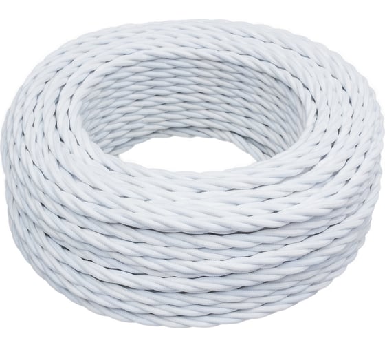 Изображение товара Провод Bironi 3x1,5 Белый (матовый) 50м B1-434-71-50