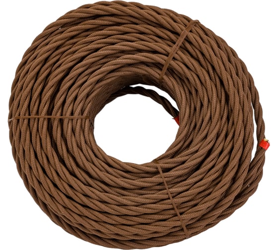 Изображение товара Провод Bironi 3x2,5 Коричневый (матовый) 50м B1-435-72-50