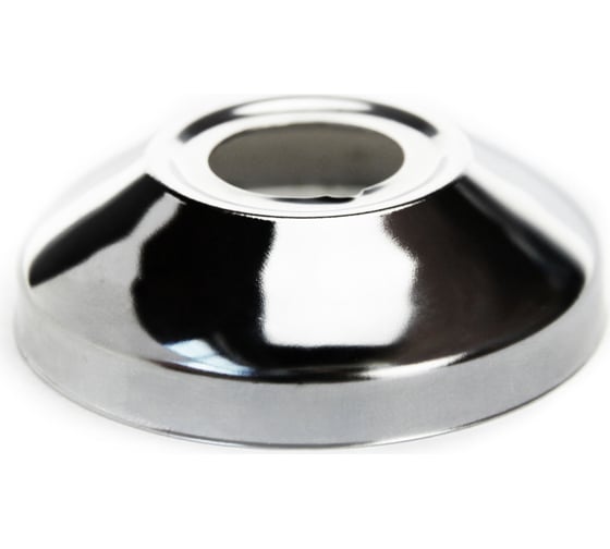 Изображение товара Чашка декоративная (отражатель) MasterProf 1/2" конус средний (нержавеющая сталь, хром), MP-У ИС.131445