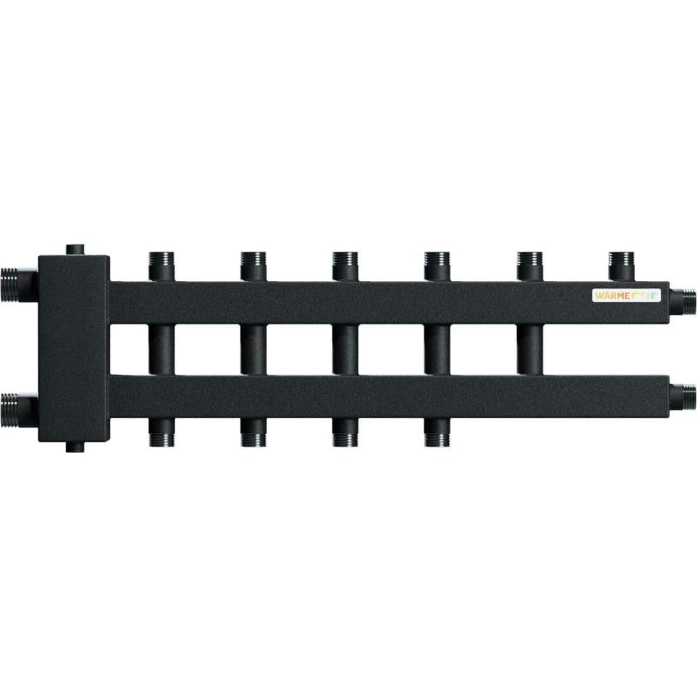 Изображение товара Коллектор Warme с гидрострелкой на 6 контуров WKD.R.85.K.3+2+1