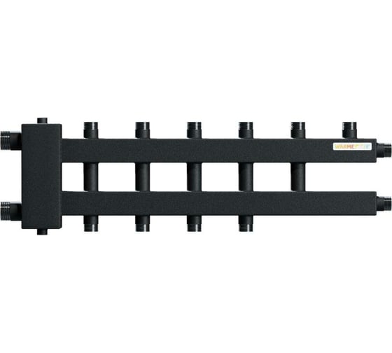 Изображение товара Коллектор Warme с гидрострелкой компакт на 6 контуров WKD.R.85.K.3+2+1