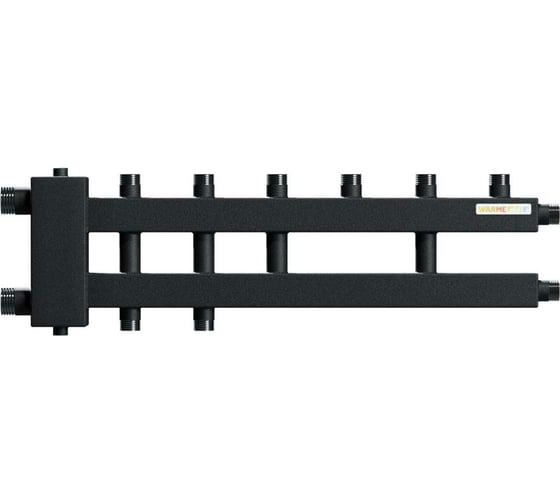 Изображение товара Коллектор Warme с гидрострелкой компакт на 5 контуров WKD.R.85.K.3+1+1