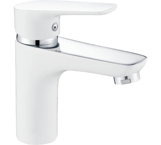 Изображение товара Смеситель для раковины Rainsberg белый, однорычажное управление R2001KF