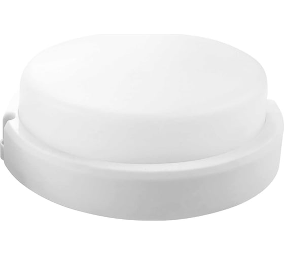 Изображение товара Накладной светодиодный светильник с акустическим датчиком truEnergy круг IP54 8W 4000K 600Lm D140мм белый пластик 11109