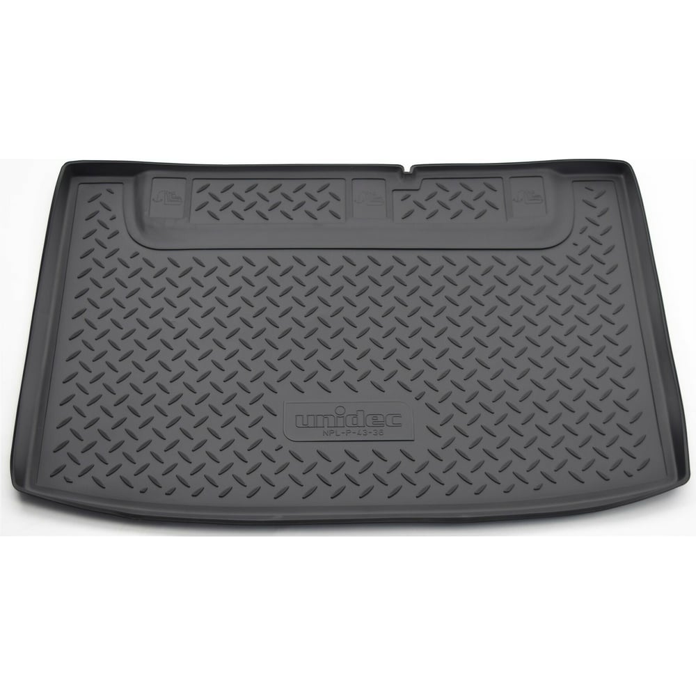 Изображение товара Коврики в багажное отделение UNIDEC для Kia Rio 2005-2011 полиуретан багажные с бортиками