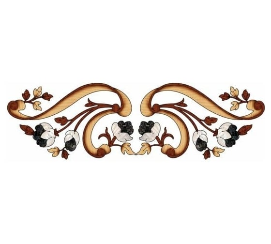 Изображение товара Декор Левша Декупаж JL-720.3 279x83 мм У8-2129