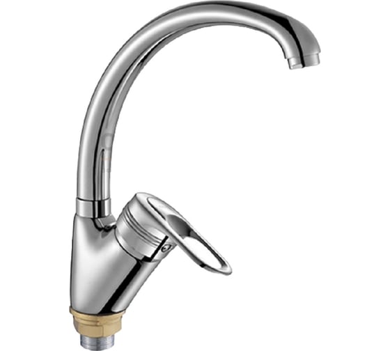 Изображение товара Смеситель для кухни OUTE хром 250 мм, с боковой ручкой, латунь T3813B