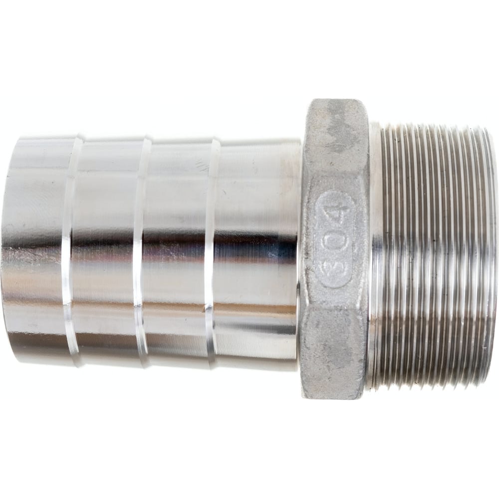 Нержавеющий ниппель для шланга TITAN LOCK соединитель masterprof ис 071222 ис 071222 для резинового шланга разъемный d 20 мм