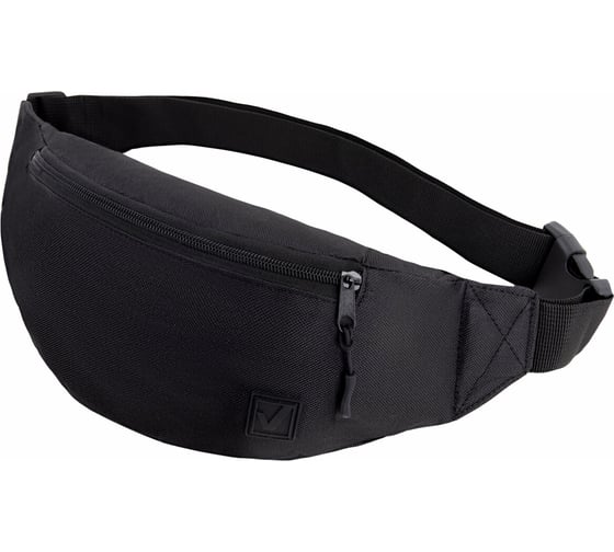 Изображение товара Сумка на пояс BRAUBERG RIO, 2 отделения, черная, 38x12x8см, 270822