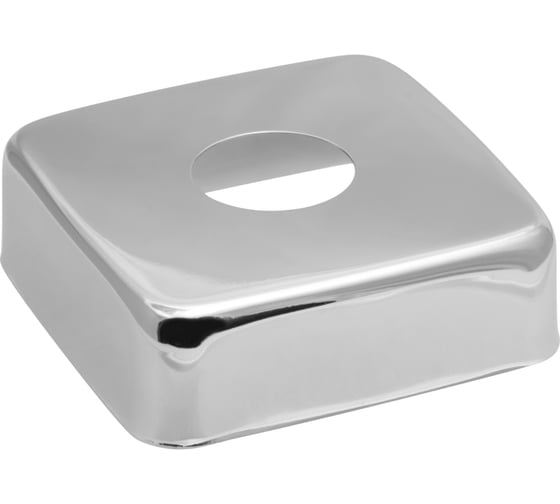 Изображение товара Чашка декоративная (отражатель) MasterProf 1/2" квадрат средний (нержавеющая сталь, хром), MP-У ИС.131446